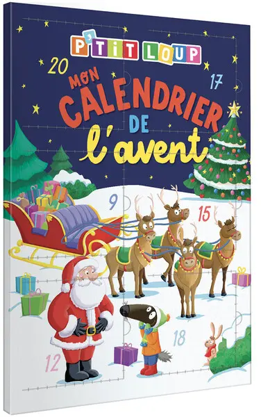 P'tit loup - Mon calendrier de l'avent 2026
