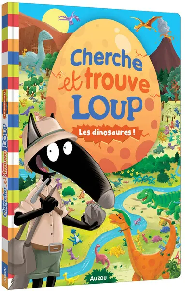 Cherche et trouve géant Loup - Les dinosaures