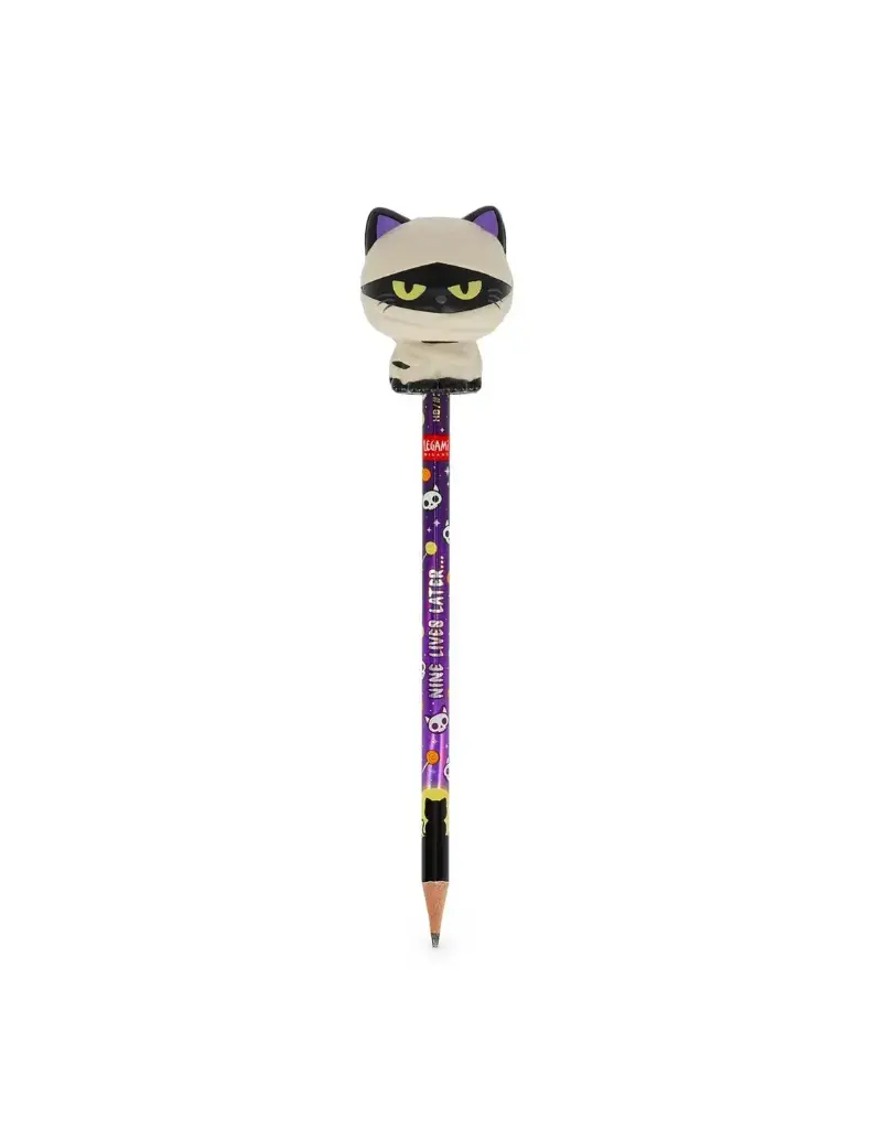 Crayon avec Anti-stress Halloween Mummy Cat « Nine Lives Later » - Squeezies halloween