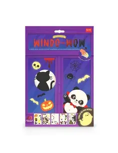 Set de 40 Autocollants Électrostatiques pour Fenêtre - Windo-Wow halloween