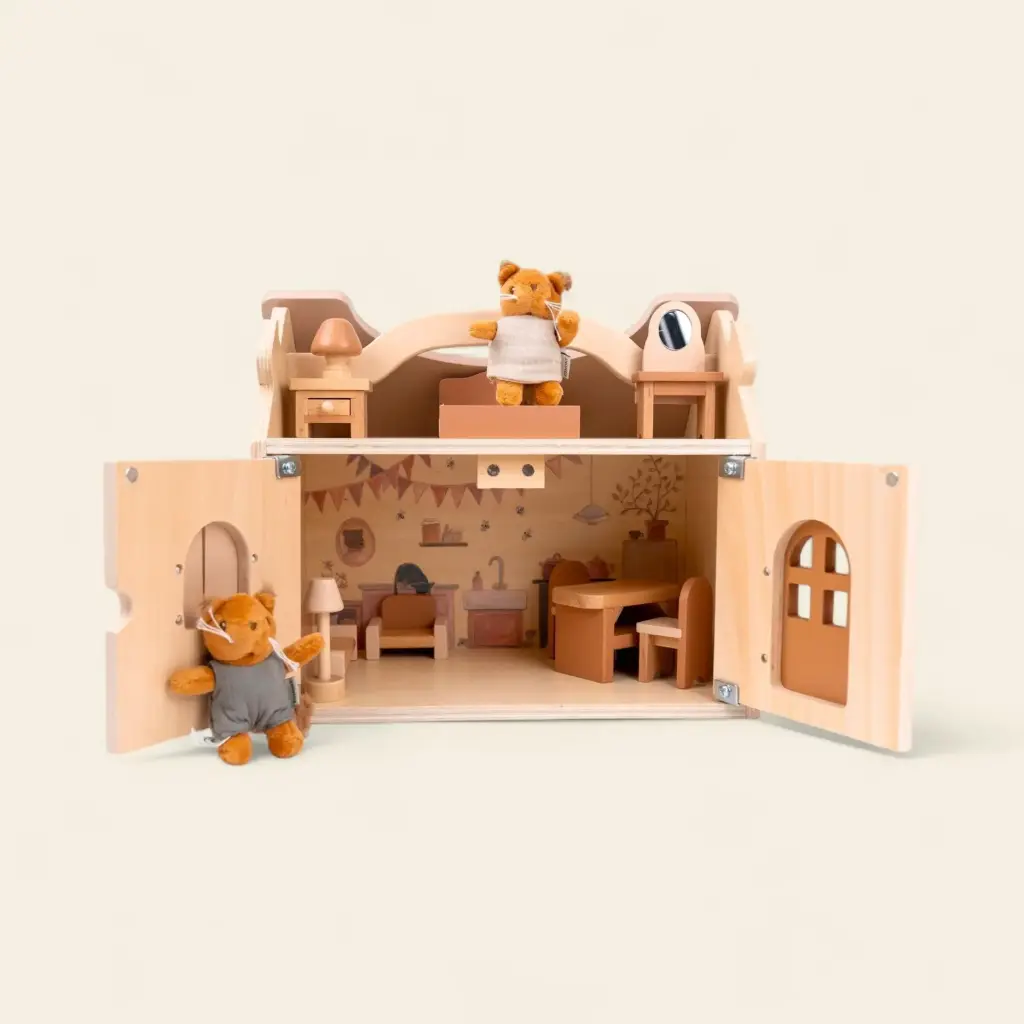 La maison de poupées aux écureuils 