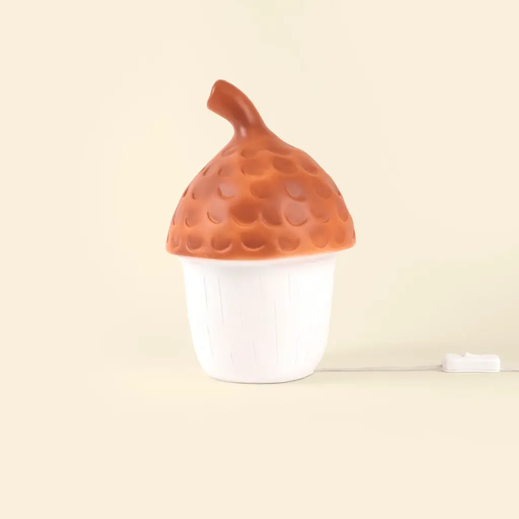Lampe Gland coul.brique rouge