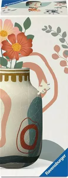 Puzzle 3D 162 pièces - Vase Organic Beige 