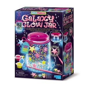 4M KidzMaker Galaxy Glow Jar