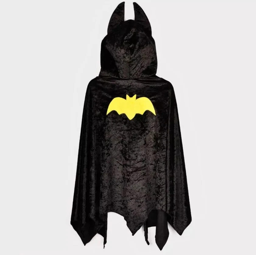 cape Batman velour noir 1-4ans