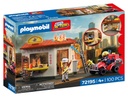 Playmobil - Restaurant en feu & quad de pompiers (72195)