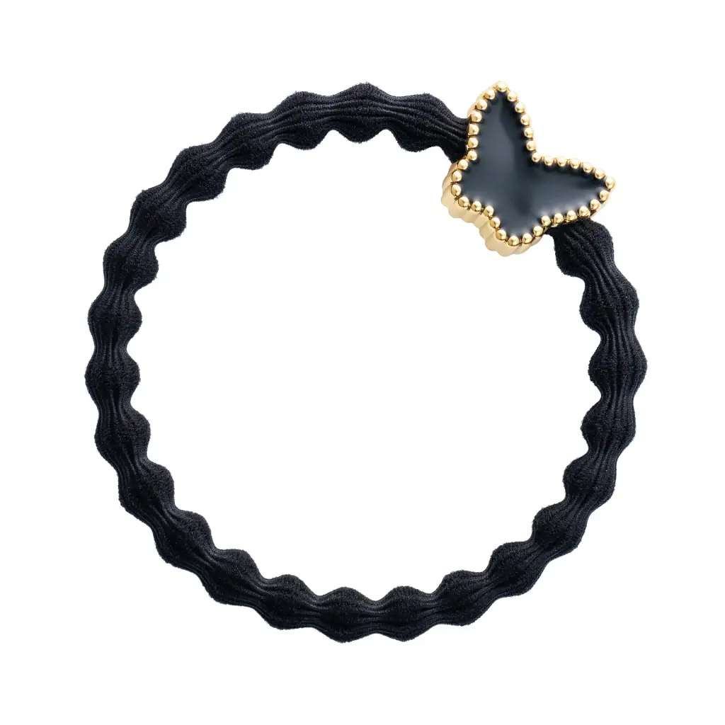 byEloise Enamel Gold Butterfly Black