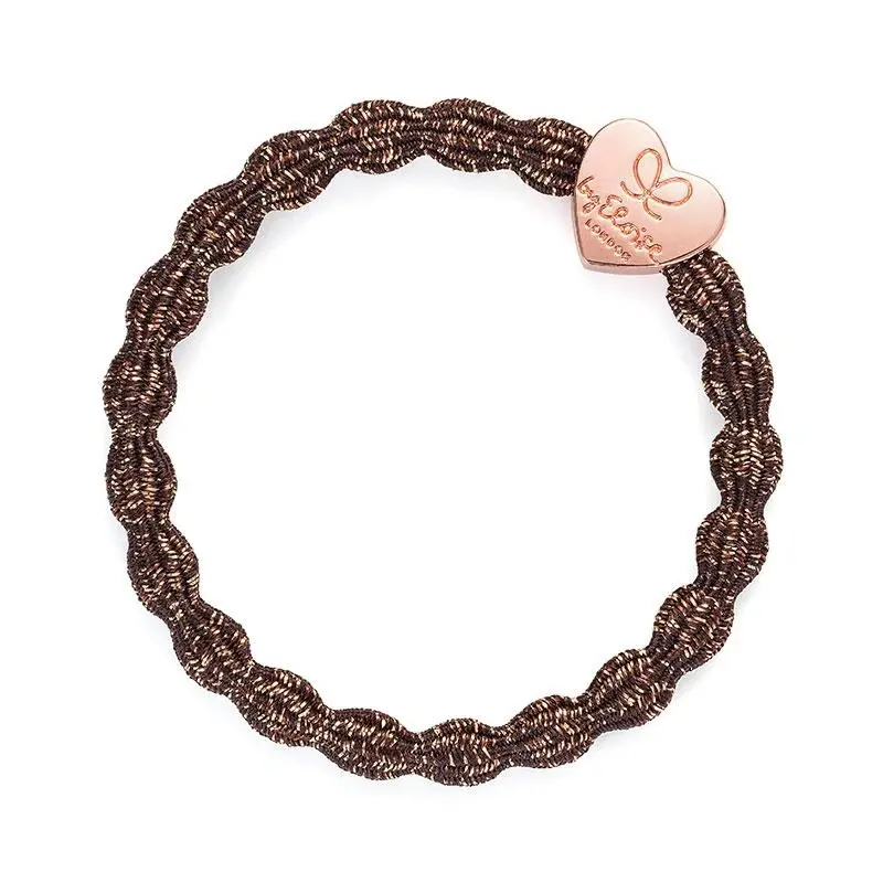 byEloise Mettalic rose gold heart bronze