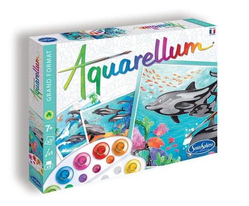[326220] Aquarellum dauphins