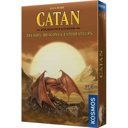 Catan ext. tresors, dragon et explorateurs