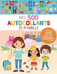 [AU06790] Mes 500 autocollants je m'habille
