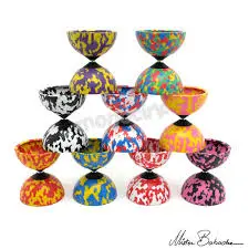 [3210.44] Diabolo Arlequin PETIT - 4 ou 2couleurs