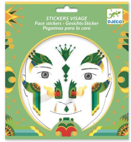 [DJ09217] Stickers visage - Dragon