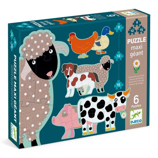 [DJ07112] Puzzle géant Honoré et ses amis