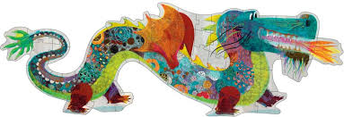 [DJ07170] Puzzle géant Léon le dragon