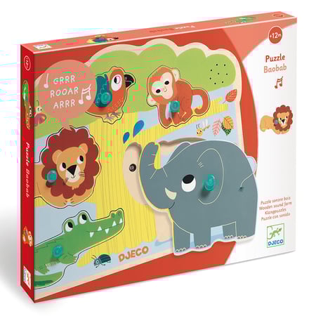 [dj01708] Puzzle sonore Baobab