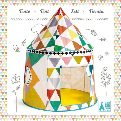 [DD04490] Tente Cabane multicolore