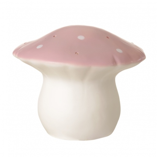 [360681VP] Lampe champignon moyen vintage rose