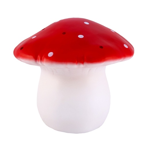 [360637RED] Lampe champignon grand Rouge
