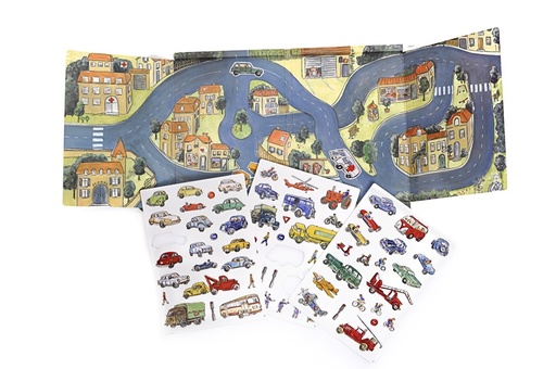 [630657] Jeu magnétique voitures