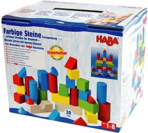 [1076] Blocs de couleurs 30pcs