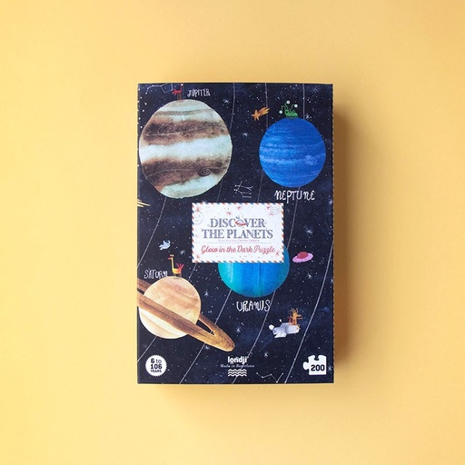 [pz391u] Puzzle Discover the planets puzzle 200pcs