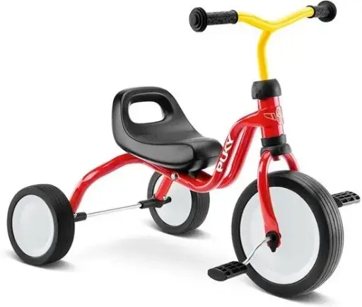 [2513] Tricycle porteur fitsch rouge puky