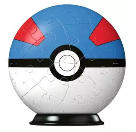 [112654] Puzzle 3D superball pokemon