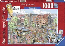 [191925] Puzzle Fleroux Amsterdam 1000p
