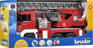 [BR02771] Bruder Camion pompier Man avec module son et lumières