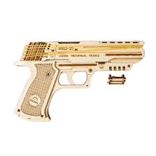 [54012911] Pistolet wolf-01 avec élastiques