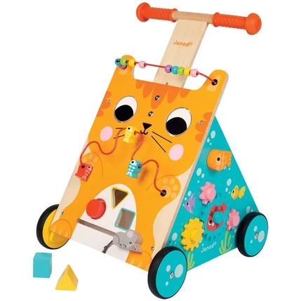 [J08005] Chariot Multi activités chat