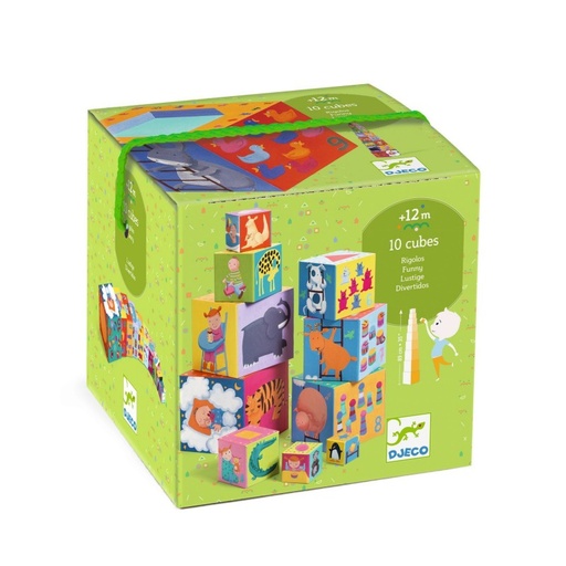[Dj08503] 10 Cubes Rigolos