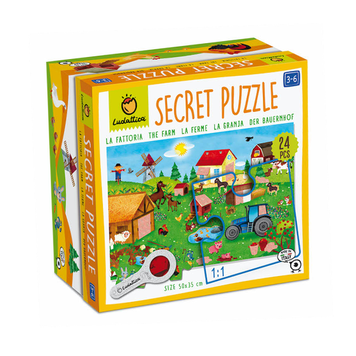 [5820293] Ludattica puzzle secret -  La ferme