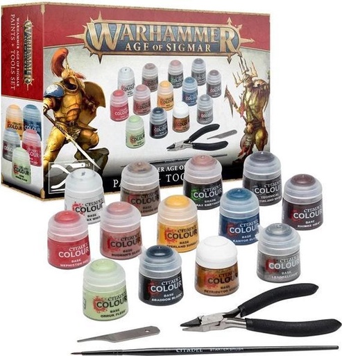 [54170299001] Warhammer - Age of sigmar paints + tools set