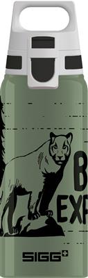 [9002.30] Gourde 0,6L alu vert - Lion des montagnes