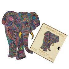 [PC001] éléphant impérial puzzle bois 190pcs