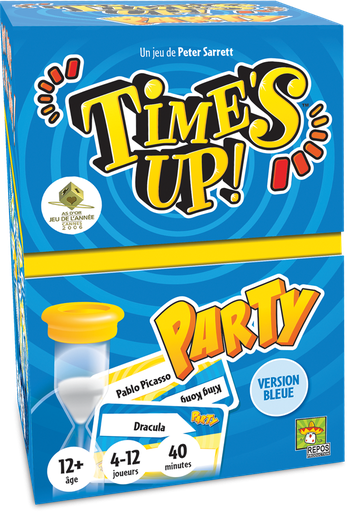 Time's up Party Bleu