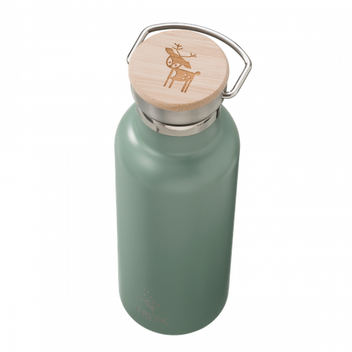 [FD360-48] Gourde thermos 500ml Chinois green Cerf