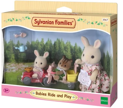 [5040] Sylvanian Families - Le Tricycle et Mini Voiture