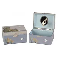 [570526] Coffret à bijoux musical Campagne