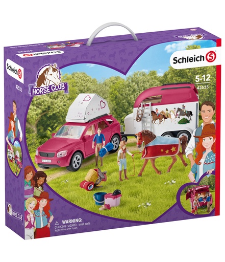 [42535] horse adventures car et van Schleich