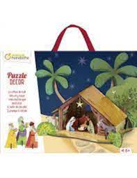 [021c] Puzzle crèche de Noël