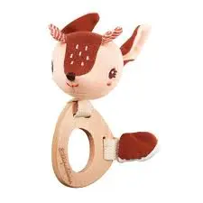[83341] Hochet en bois stella
