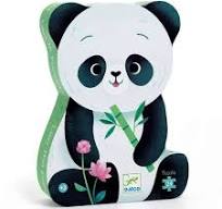 [07282] Puzzle silhouette Leo le panda 24pcs