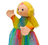 [B08426] Marionnettes Princesse Rainbow arc en ciel