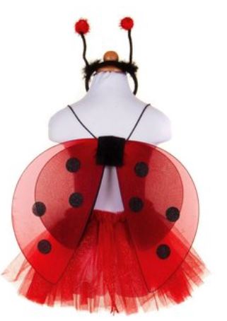 [43575] Set pailleté coccinelle - Ailes, Jupe, et Serre-tête – 4/7