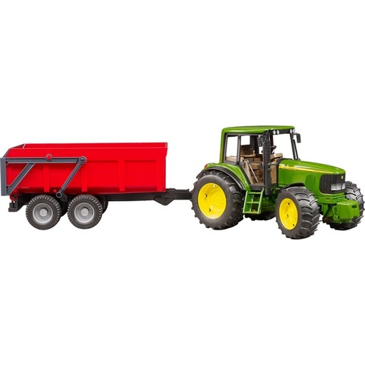 [br02057] Bruder Tracteur JOHN DEERE 6920 avec remorque