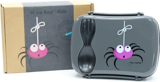 [106100] Lunch box N'ice avec cool pack gris