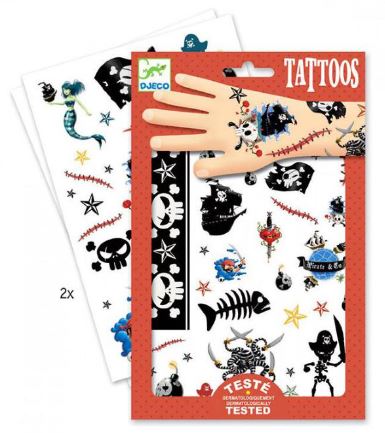 [DJ09584] tatouages pirates